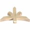Ekena Millwork Davenport Rough Sawn Timber Gable Bracket, Douglas Fir, 36"W x 24"H x 4"D x 4"F, 16/12 Pitch GBW036X24X0404DAV00RDF - alternate 5